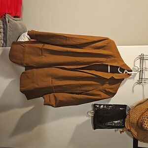 XL blazer brown womens